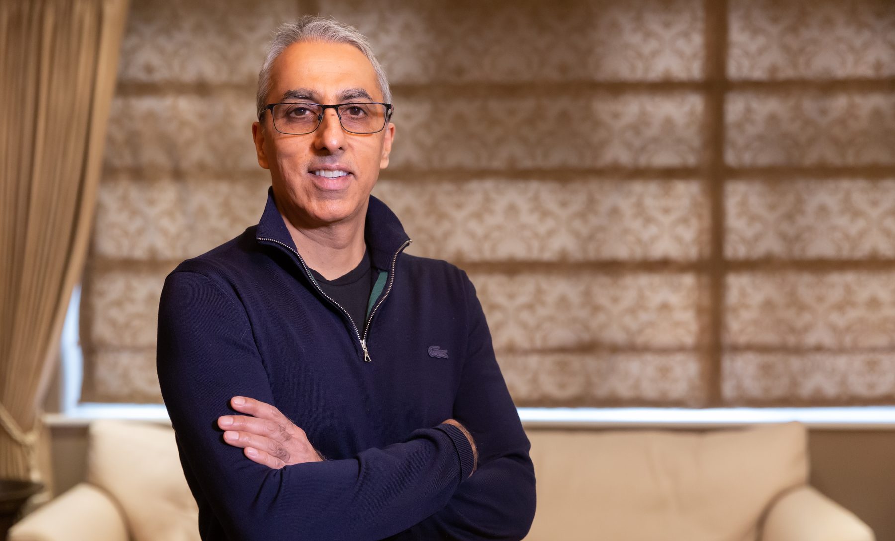 Vijay Bajaj at home